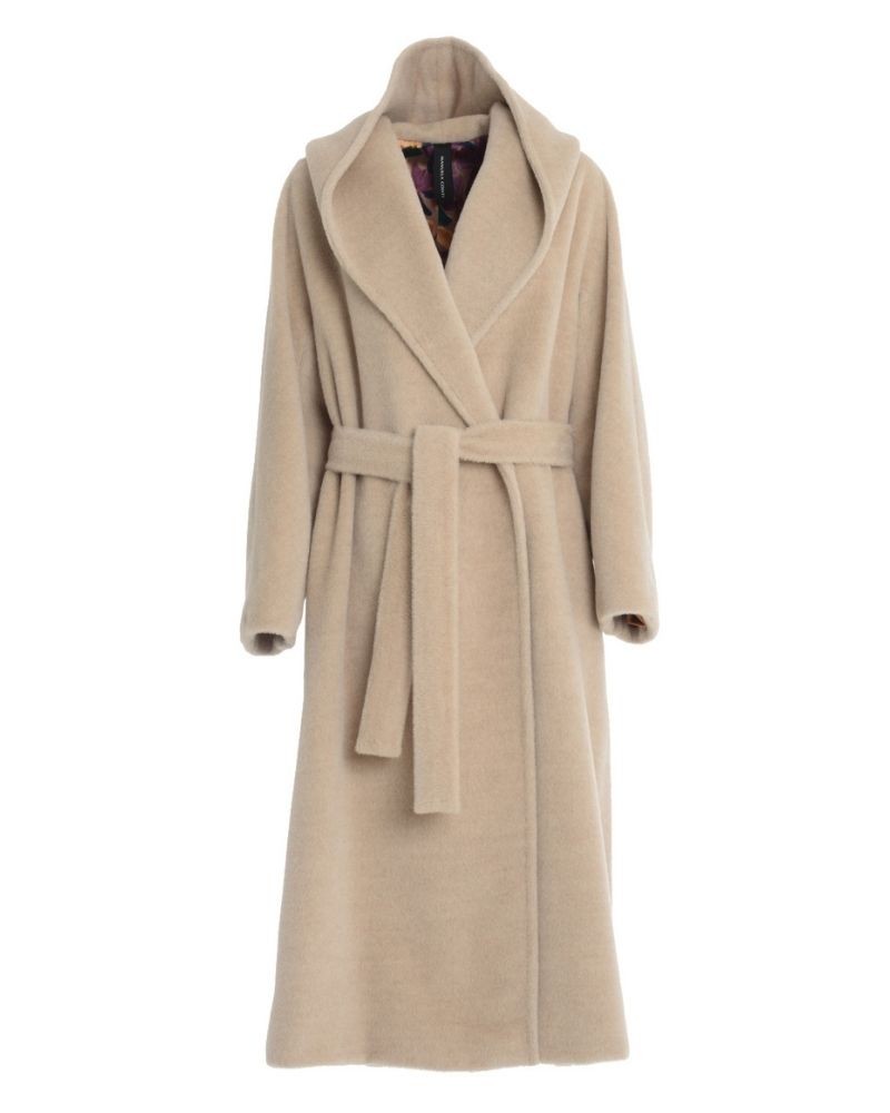 SOSANDRA BABY LLAMA COAT - Coats - Manuela Conti